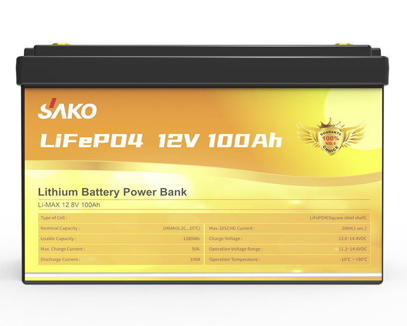 SAKO Li-max12.8V 200AH