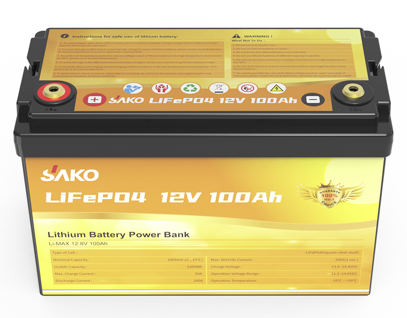 SAKO Li-max12.8V 200AH — фото 3